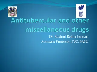 Anti-Tubercular Drugs: Mechanisms and Clinical Utility