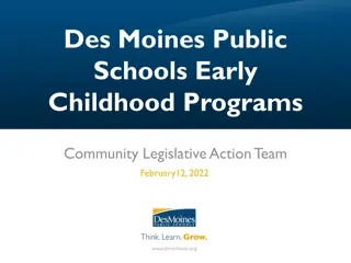 Enhancing Early Childhood Education: Des Moines Public Schools Initiatives