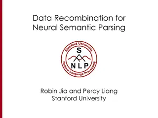 Advances in Neural Semantic Parsing