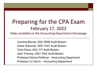 Overview of the CPA Exam and License Process