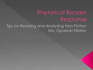 Effective College Reading and Analysis Strategies for Non-Fiction Texts