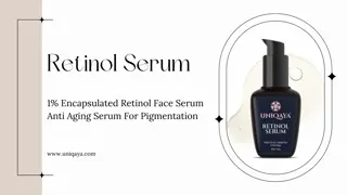 Best Indian 1% Encapsulated Retinol Serum