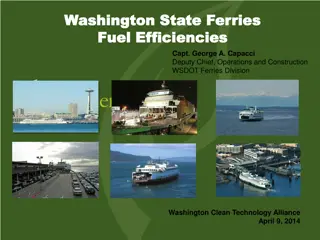 Washington State Ferries Fuel Efficiency Initiatives