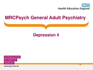 Understanding the Course and Prognosis of Depression in Adults