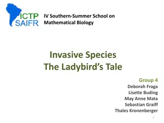 Interactions between Ladybird Species in Controlling Aphid Populations