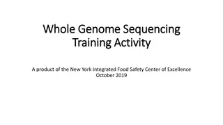 Whole Genome Sequencing in Public Health Training