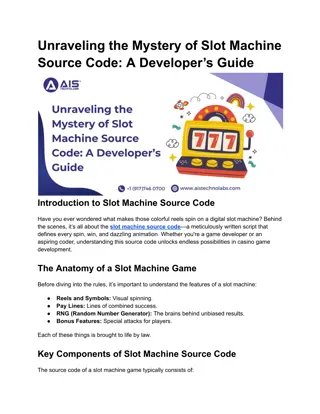 Unraveling the Mystery of Slot Machine Source Code_ A Developer’s Guide