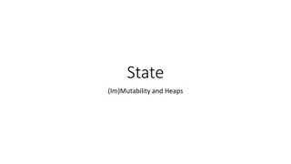 State, Mutability, and Heaps in Programming