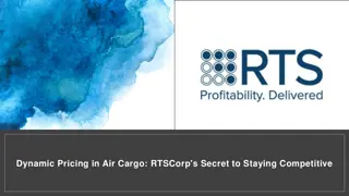 Dynamic Pricing in Air Cargo- RTSCorp's Secret to Staying Competitive