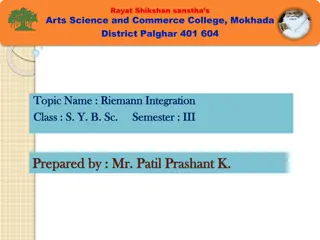 Riemann Integration in Mathematics