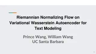 Riemannian Normalizing Flow on Variational Wasserstein Autoencoder for Text Modeling