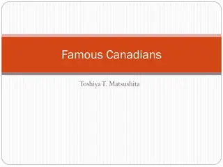 Notable Canadians: A Glimpse into Famous Figures