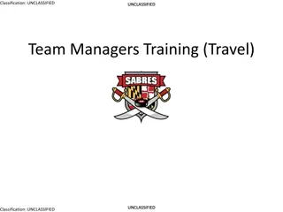 Requirements and Policies for Southern Maryland Sabres Team Managers