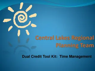 Dual Credit Tool Kit: Time Management Strategies for Success