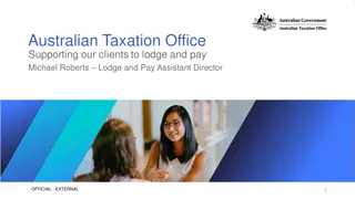 ATO Support and Contact Information for Lodging and Payment Assistance