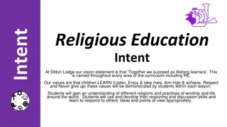 Nurturing Religious Education: Empowering Students at Ditton Lodge