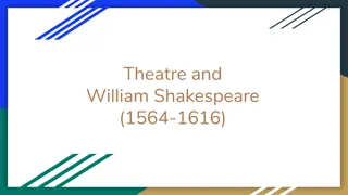 Theatre and  William Shakespeare (1564-1616)