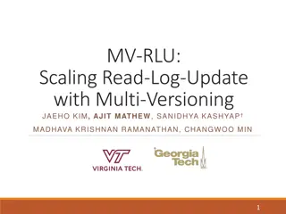 Understanding Scalability Challenges in Multi-Versioning Systems