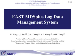 Development of Log Data Management System for Monitoring Fusion Research Operations