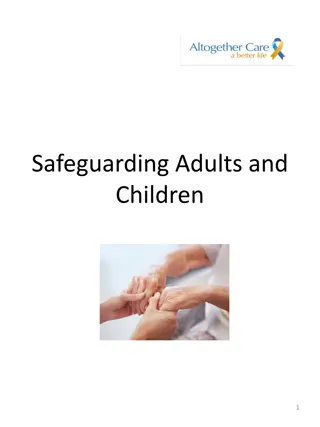 Safeguarding Adults and Children: Laws and Rights