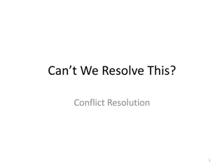 Effective Conflict Resolution Strategies for Better Relationships