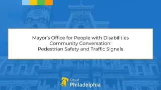 Mayor's Office Community Conversation on Pedestrian Safety and Traffic Signals