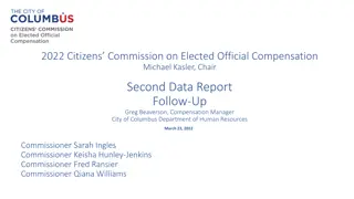 2022 Citizens Commission on Elected Official Compensation Data Report Analysis