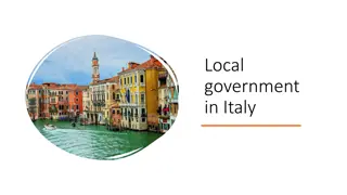 Local Government Structure in Italy: A Comprehensive Overview