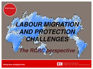 DOHA Dialogue: Labour Migration and Protection Challenges - RCRC Perspective