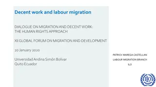 Global Forum on Migration and Decent Work: A Human Rights Approach