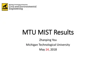 Analysis of Asphalt Mix Test Results at Michigan Technological University