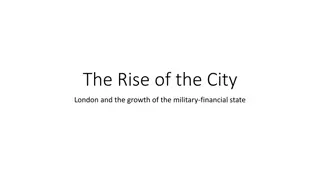 The Evolution of London: Military-Financial State to Capitalist Metropolis