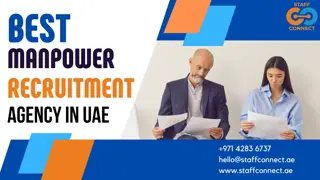 Best Manpower Recruitment Agency in UAE