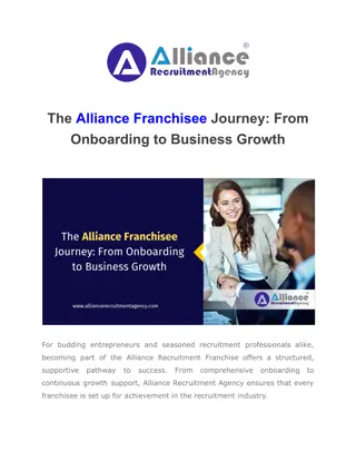 The Alliance Franchisee Journey_ From Onboarding to Business Growth