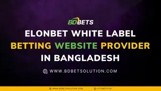 Elonbet White Label Betting Website Provider in Bangladesh