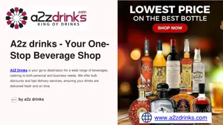 A2z drinks - Your One-Stop Beverage Shop