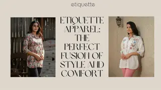 Etiquette Apparel The Perfect Fusion of Style and Comfort