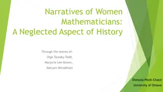 Unveiling the Untold Stories of Women Mathematicians