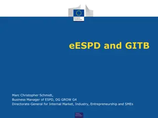 Overview of eESPD and GITB Implementation for Interoperable eProcurement Services