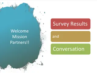 Congregation Survey Results and Insights