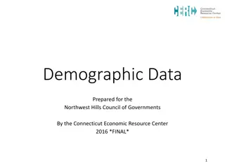 Demographic Trends in Northwest Hills Council of Governments Region