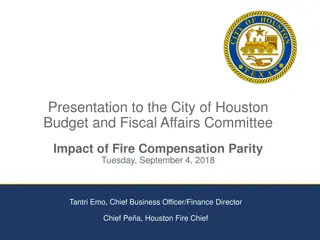 Impact of Fire Compensation Parity on City of Houston Budget