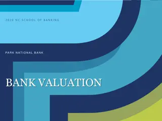 Bank Valuation and Financial Performance Metrics Workshop