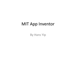 Getting Started with MIT App Inventor: Build Apps for Android