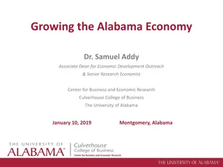 Economic Outlook and Investment Opportunities in Alabama