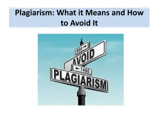 Understanding and Avoiding Plagiarism: Essential Tips for Students