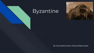 The Byzantine Empire: Society, Achievements, and Decline