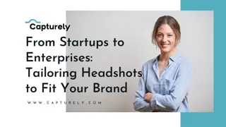 From Startups to Enterprises Tailoring Headshots to Fit Your Brand