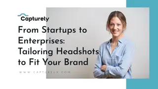 From Startups to Enterprises Tailoring Headshots to Fit Your Brand