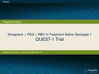 Simeprevir Combination Therapy in Treatment-Naïve HCV Genotype 1 Patients: QUEST-1 Trial Results